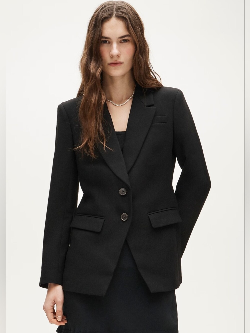 J.Crew Madelyn Blazer in Four Season Stretch Black Size 4